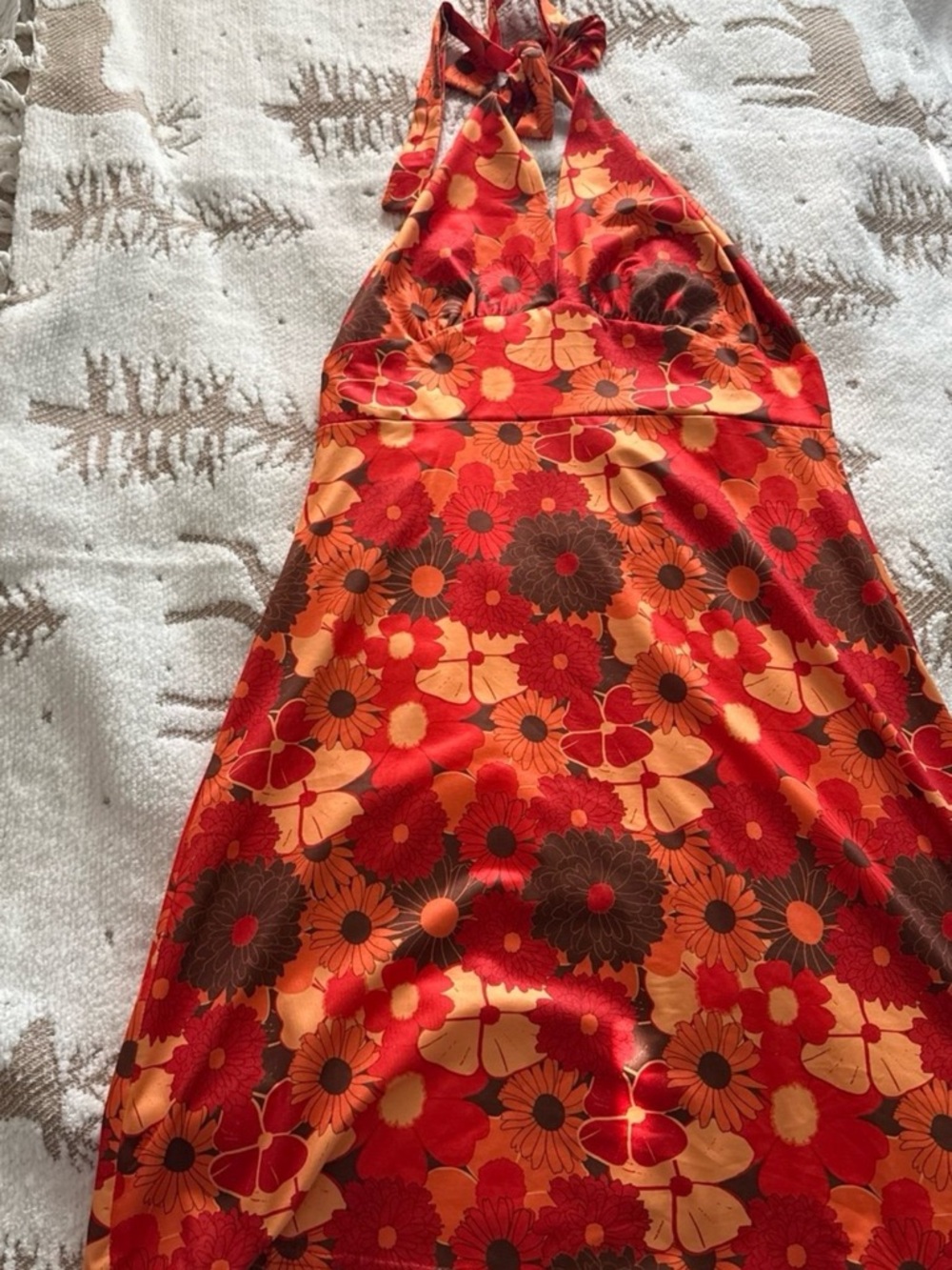 Vintage halter dress